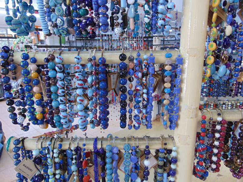 Beads at the Kazuri Bead Shop