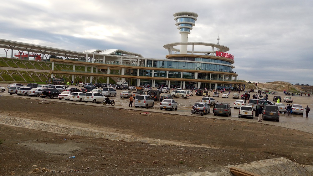 SGR Train Terminal in Mombasa